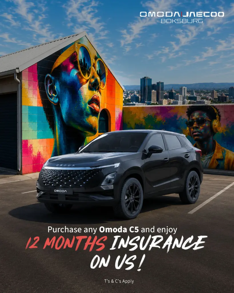 Omoda C5 with Free Insurance*
