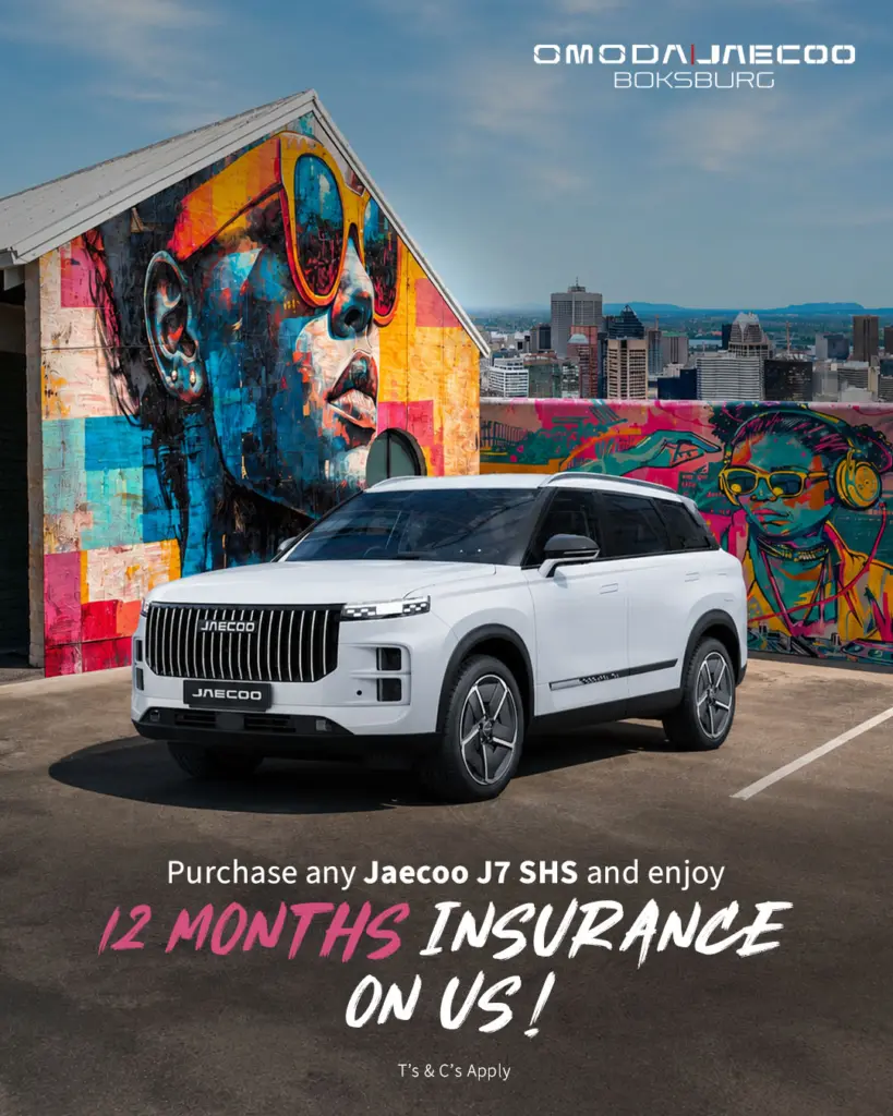 Jaecoo J7 SHS One Year Insurance*